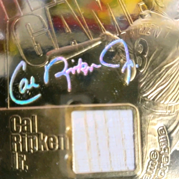 🔥CAL RIPKEN "Feel The Game" Used Bat Card - Picture 4 of 7